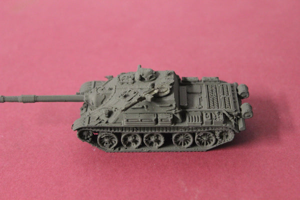 1-72ND SCALE  3D PRINTED WW II RUSSIAN SU-122-54 122 MM SELF-PROPELLED HOWITZER SMALL FUEl TANK, CLOSED HATCH