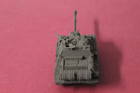 1-87TH SCALE  3D PRINTED WW II RUSSIAN SU-122-54 122 MM SELF-PROPELLED HOWITZER LARGE FUEL TANK, OPEN HATCH