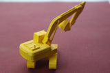 1-160TH N SCALE 3D PRINTED CATERPILLAR EXCAVATOR #1 BUCKET POSITION