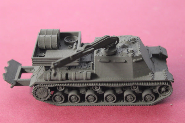 1-72ND SCALE 3D PRINTED COLD WAR SOVIET UNION BTT-1 ARMORED RECOVERY VEHICLE