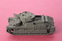 1-87TH SCALE 3D PRINTED WW II SOVIET T-28 LATE MULTI-TURRETED MEDIUM TANK-TURRET UPARMORED