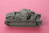 1-72ND SCALE 3D PRINTED WW II SOVIET T-28 LATE MULTI-TURRETED MEDIUM TANK