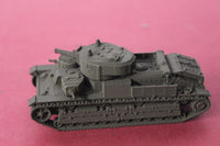 1-72ND SCALE 3D PRINTED WW II SOVIET T-28 LATE MULTI-TURRETED MEDIUM TANK