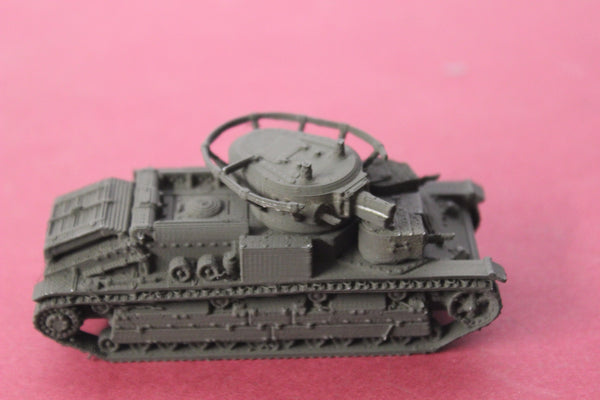 1-87TH SCALE 3D PRINTED WW II SOVIET T-28 EARLY MULTI-TURRETED MEDIUM TANK-SIDERACK, TURRET AERIAL