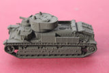 1-87TH SCALE 3D PRINTED WW II SOVIET T-28 MULTI-TURRETED MEDIUM TANK-TURRET UPARMORED WITH HEADLIGHT