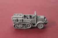 1-72ND SCALE 3D PRINTED WW II GERMAN UNIC U304 ARTILLERY TRACTOR-WINDOW UP