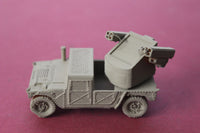 1-50TH SCALE 3D PRINTED IRAQ WAR U S ARMY M1123 HMMWV AVENGER AIR DEFENSE SYSTEM