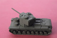 1-72ND SCALE 3D PRINTED WW II RUSSIAN KZ-5 HEAVY TANK