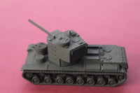 1-87TH SCALE 3D PRINTED WW II RUSSIAN KZ-5 HEAVY TANK