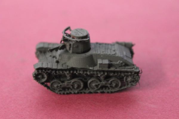 1-72ND SCALE 3D PRINTED WW II JAPANESE TYPE 95 HA-GO LIGHT TANK WITH ANTENNA