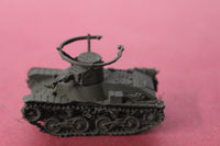 1-87THSCALE 3D PRINTED WW II JAPANESE TYPE 98 KE-NI LIGHT TANK WITH ANTENNA