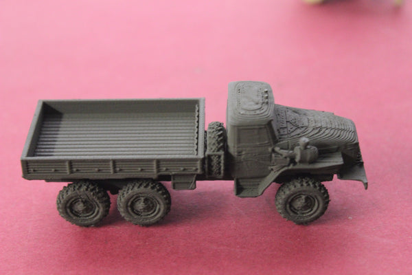 1-87TH SCALE 3D PRINTED UKRAINE INVASION RUSISAN URAL 4320 6X6  FLAT BED TRUCK LATE FILTER LOW TRAY