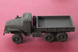1-87TH SCALE 3D PRINTED UKRAINE INVASION RUSISAN URAL 4320 6X6  FLAT BED TRUCK LATE FILTER LOW TRAY