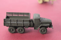 1-87TH SCALE 3D PRINTED UKRAINE INVASION RUSISAN URAL 4320 6X6  FLAT BED TRUCK EARLY FILTER HIGH TRAY