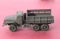 1-72MD SCALE 3D PRINTED UKRAINE INVASION RUSISAN URAL 4320 6X6  FLAT BED TRUCK EARLY FILTER HIGH TRAY