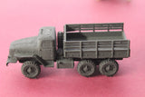 1-87TH SCALE 3D PRINTED UKRAINE INVASION RUSISAN URAL 4320 6X6  FLAT BED TRUCK EARLY FILTER HIGH TRAY