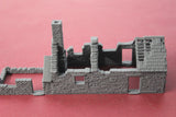 1-87TH SCALE 3D PRINTED WW II DIORAMA DESTROYED FRENCH HOUSE WITH BARN