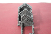 1-87TH SCALE 3D PRINTED WW II DIORAMA DESTROYED FRENCH HOUSE WITH BARN
