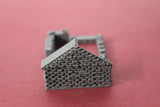 1-72ND SCALE 3D PRINTED WW II DIORAMA DESTROYED FRENCH BARN