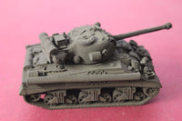 1/72ND SCALE 3D PRINTED WW II U.S. ARMY M 4 SHERMAN FIREFLY TANK WITH STOWAGE