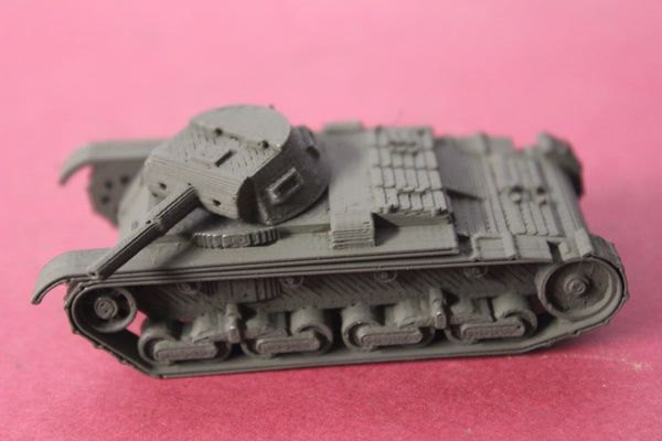 1-72ND SCALE 3D PRINTED WW II SPANISH VERDEJA LIGHT TANK