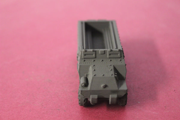 1-87TH SCALE 3D PRINTED WW II JAPANESE TYPE 1 HO-HA HALF-TRACKED ARMORED PERSONNEL CARRIER
