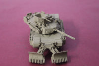 1-87TH SCALE 3D PRINTED IRAQ/GULF WAR  U.S. ARMY M1A2 ABRAMS WITH TUSK(TANK URBAN SURVIVABILTY KIT) AND MINE PLOW