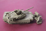 1-72ND SCALE 3D PRINTED IRAQ/GULF WAR  U.S. ARMY M1A2 ABRAMS WITH TUSK(TANK URBAN SURVIVABILTY KIT) AND MINE PLOW