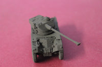 1-87TH SCALE 3D PRINTED FRENCH PANHARD EBR M1954 ARMORED RECON VEHICLE WITH FL10A2C TURRET