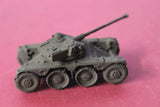 1-87TH SCALE 3D PRINTED FRENCH PANHARD EBR M1954 ARMORED RECON VEHICLE WITH FL10A2C TURRET