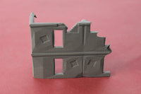 1-87TH  SCALE DIORAMA BOMB DAMAGED BUILDINGS #1