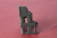 1-72ND SCALE DIORAMA BOMB DAMAGED BUILDINGS #2