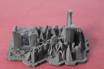 1-87TH SCALE DIORAMA BOMB DAMAGED BUILDINGS #5