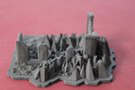 1-72ND SCALE DIORAMA BOMB DAMAGED BUILDINGS #5