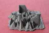 1-72ND SCALE DIORAMA BOMB DAMAGED BUILDINGS #5