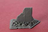 1-87TH SCALE DIORAMA BOMB DAMAGED BUILDINGS #9