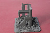 1-72ND SCALE DIORAMA BOMB DAMAGED BUILDINGS #11