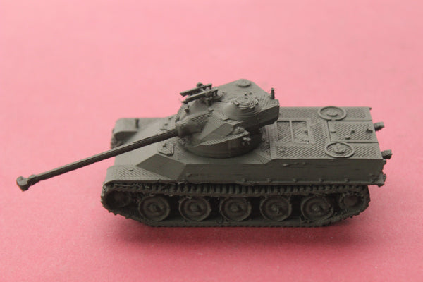 1-72ND SCALE 3D PRINTED POST WW II FRENCH AMX-50 HEAVY TANK