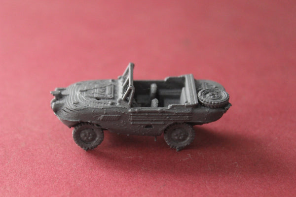 1-72ND SCALE 3D PRINTED WW II GERMAN VW TYPE 166 SCHWIMMWAGEN CANOPY DOWN