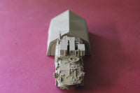 1-72ND SCALE 3D PRINTED GULF WAR CANADIAN LAV II BISON ARMORED PERSONNEL CARRIER COMMAND VEHICLE TENT DEPLOYED