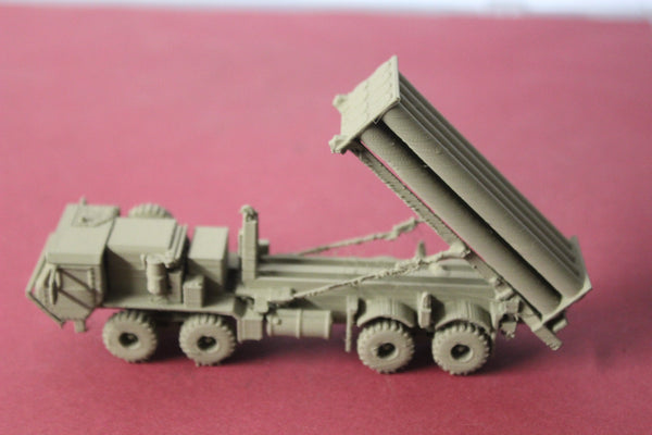 1-72ND SCALE 3D PRINTED U.S. ARMY THAAD (TERMINAL HIGH ALTITUDE DEFENSE) MISSILE LAUNCHER  LAUNCH POSITION