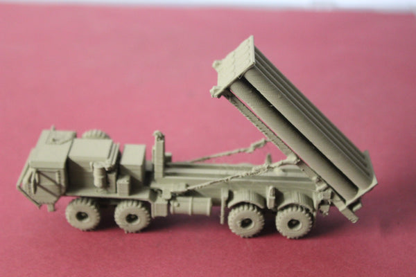 1-87TH SCALE 3D PRINTED U.S. ARMY THAAD (TERMINAL HIGH ALTITUDE DEFENSE) MISSILE LAUNCHER  LAUNCH POSITION