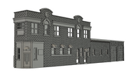 160TH N SCALE 3D PRINTED KENOSHA BUILDING #12