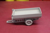 1-87TH HO SCALE 3D PRINTED KINZE GRAIN CART WITH DUAL AUGERS