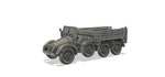 1-87TH SCALE  3D PRINTED WWII GERMAN KRUPP-PROTZE SDKRZ 70 SIX-WHEELED 6X4 TRUCK AND ARTILLERY TRACTOR OPEN