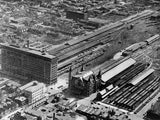 1-160TH N SCALE 3D PRINTED LOUISVILLE UNION STATION TRAIN SHED ONLY