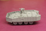 1-87TH SCALE 3D PRINTED U.S.ARMY M1126 STRYKER ICV WITH M2 50 CAL MG WITH BAR ARMOR