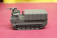 1-87TH SCALE 3D PRINTED VIETNAM WAR U.S. ARMY M548 COVERED W/MG