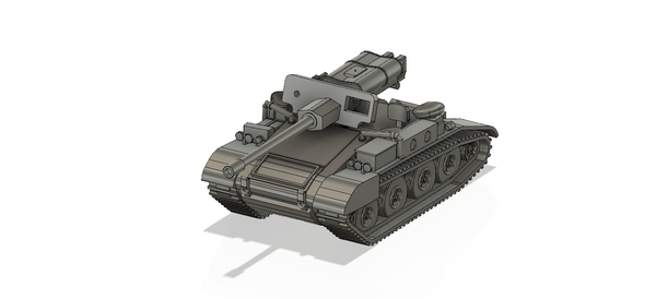 1-87TH SCALE 3D PRINTED VIETNAM WAR U.S. ARMY M56 SCORPION 76mm