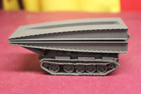 1-87TH SCALE 3D PRINTED RUSSIAN COLD WAR MT-55A ARMOURED VEHICLE-LAUNCHED BRIDGE (AVLB) TANK
